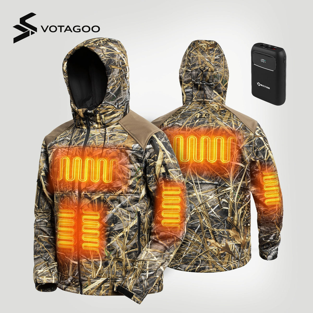 Heated Hunting Jacket for Men