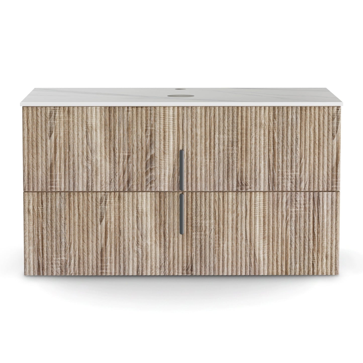 Cefito Vanity Unit 900mm Bathroom Cabinet Storage Wall Hung Timber Front Pine