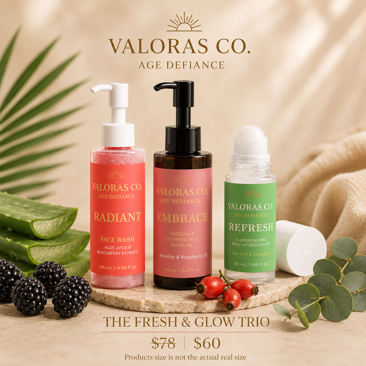The Fresh & Glow Trio