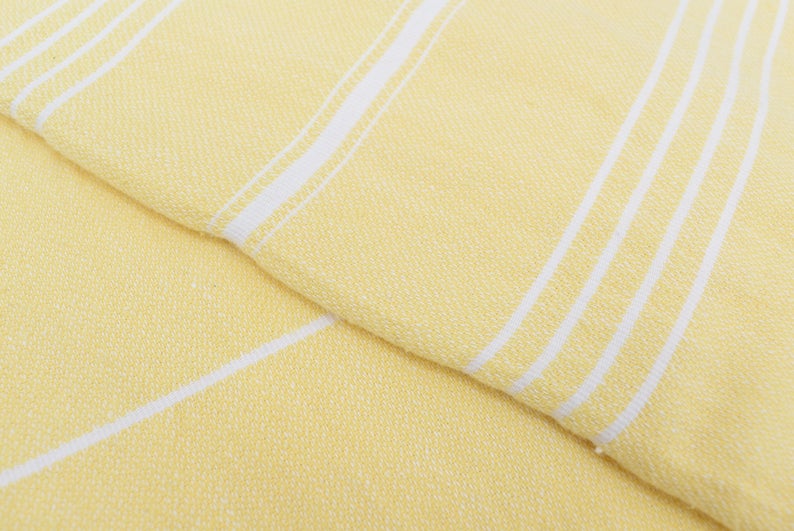Yellow Monaco Turkish Towel