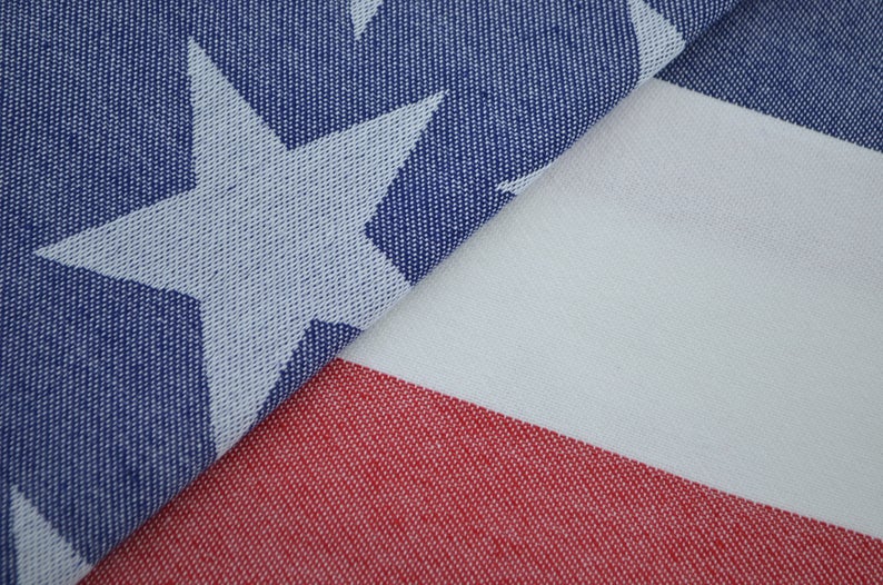 American Flag Turkish Cotton Towel