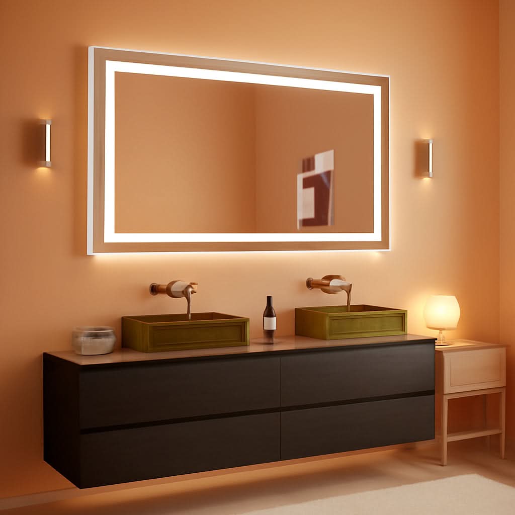 60x36 LED lluminated Backlit Anti Fog Vanity Mirror
