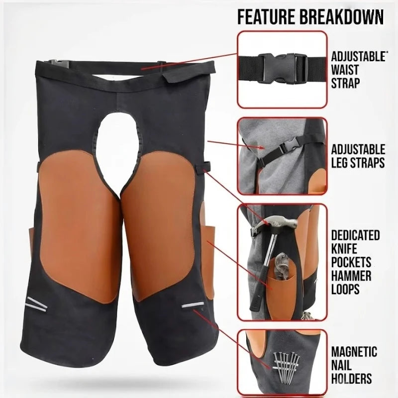 Professional Farrier Apron Heavy Duty Horse Hoof Care Chaps With Tool