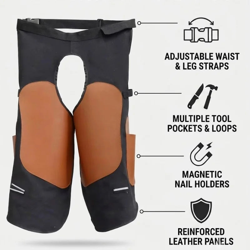 Professional Farrier Apron Heavy Duty Horse Hoof Care Chaps With Tool