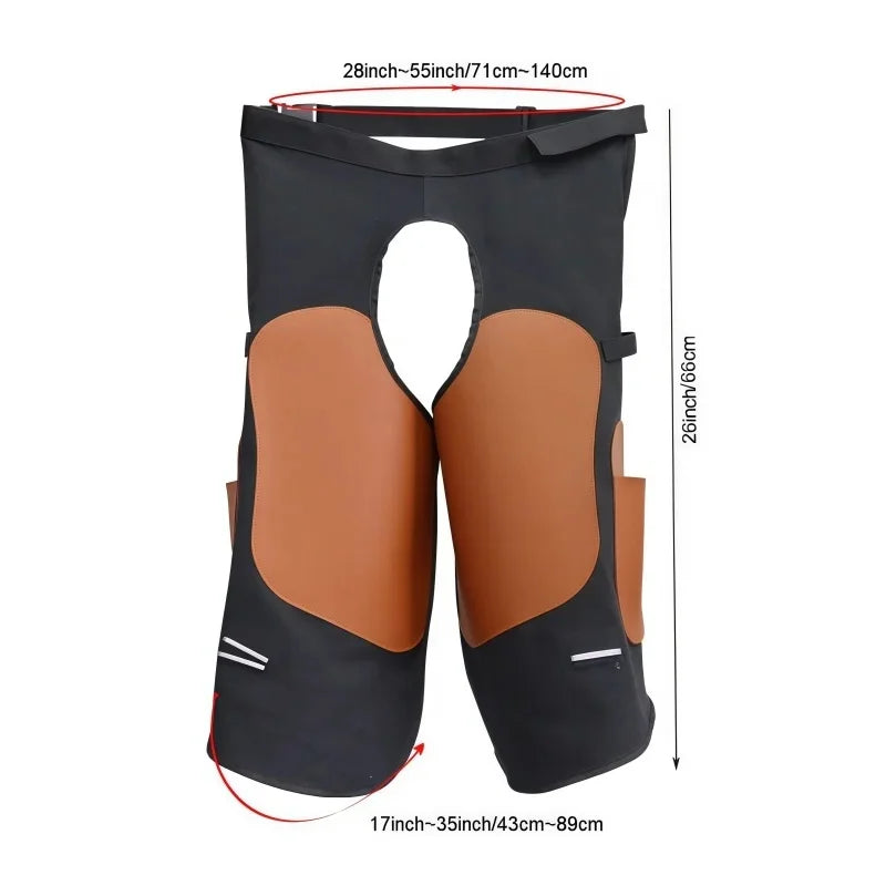 Professional Farrier Apron Heavy Duty Horse Hoof Care Chaps With Tool
