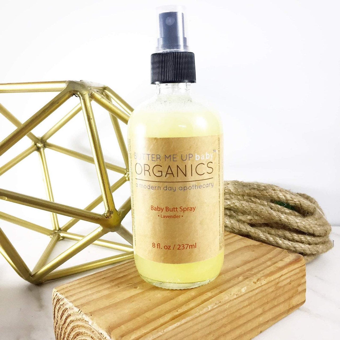 Organic Baby Bottom Cleansing Spray (8oz)