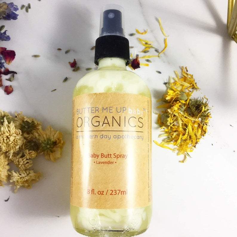 Organic Baby Bottom Cleansing Spray (8oz)