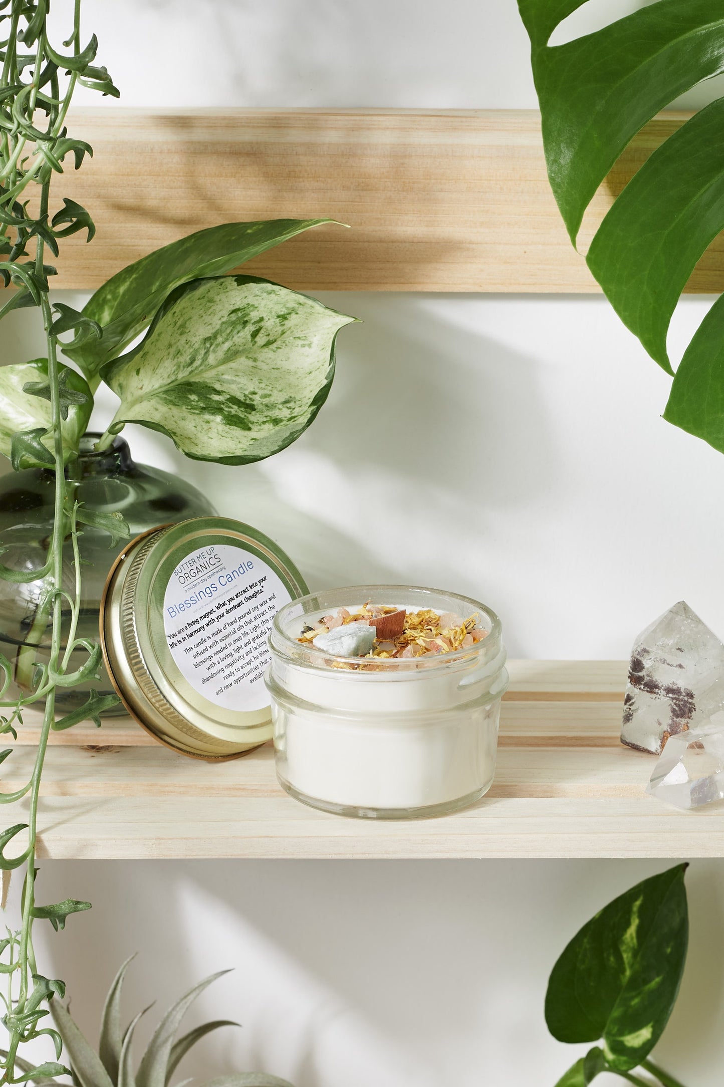 Blessings & Gratitude Botanical Candle