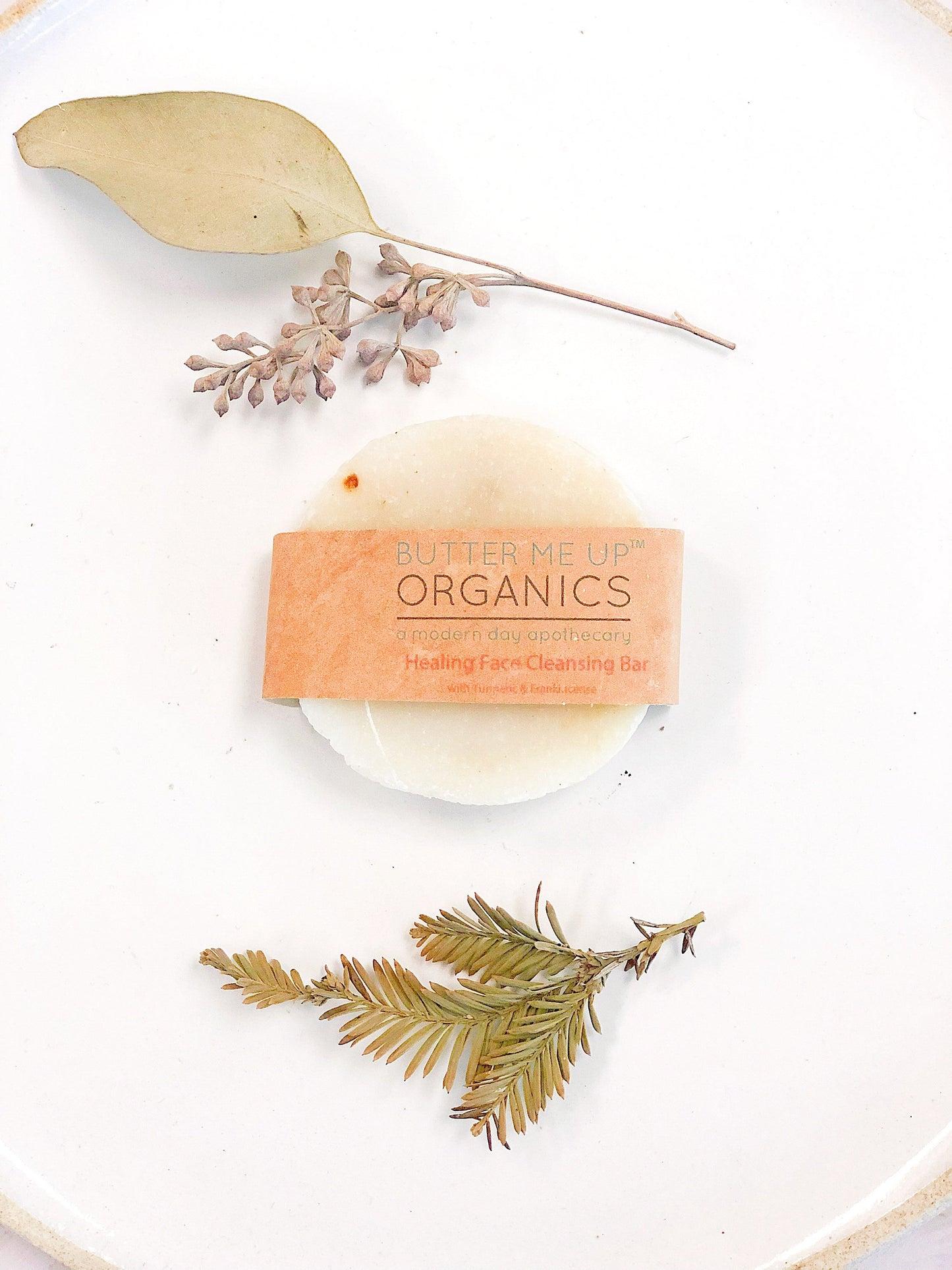 Organic Turmeric, Frankincense & Myrrh Facial Bar