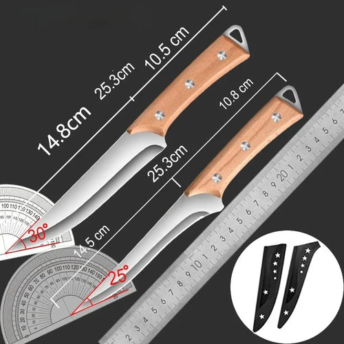 Stainless Steel Fillet Boning Knife Professional Chef's Kitchen Knife
