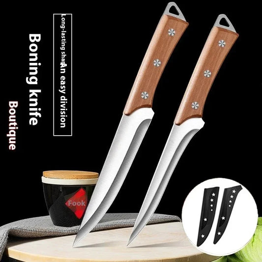 Stainless Steel Fillet Boning Knife Professional Chef's Kitchen Knife