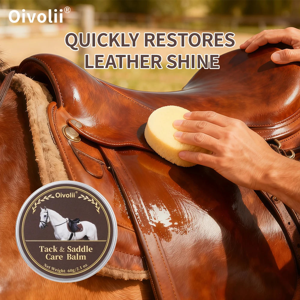 Oivolii Leather Saddle Cream Premium Deep Conditioning Restores