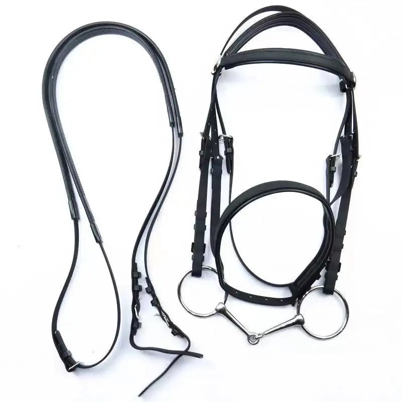 Horse Head Collar Halter Horse Riding Bridle High-quality PVC Horse