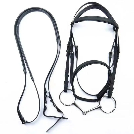 Horse Head Collar Halter Horse Riding Bridle High-quality PVC Horse
