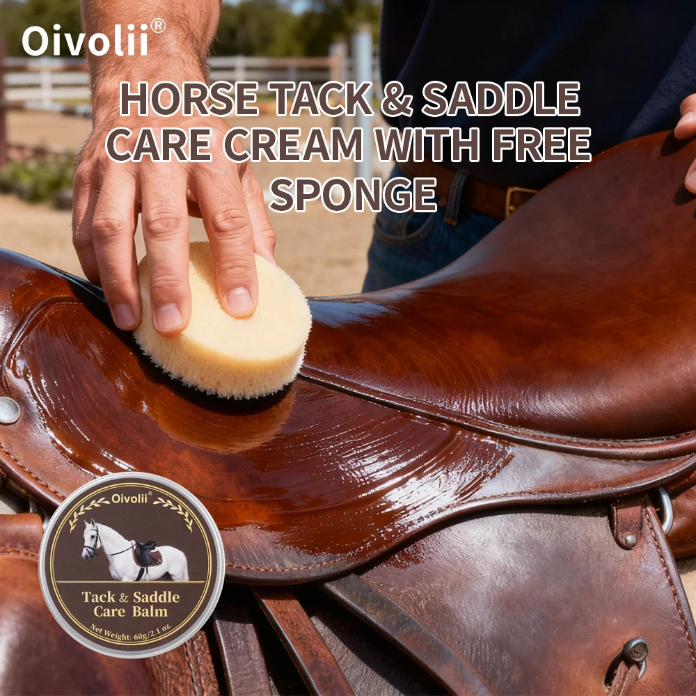 Oivolii Leather Saddle Cream Premium Deep Conditioning Restores