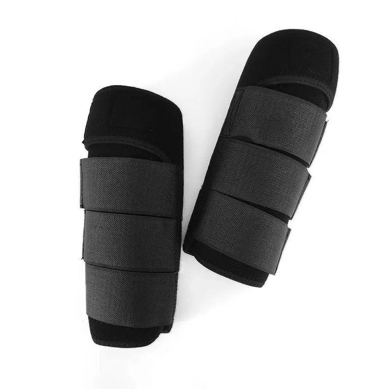 2PCS Horse Legging Boots Anti-Collision Diving Material Soft Shock