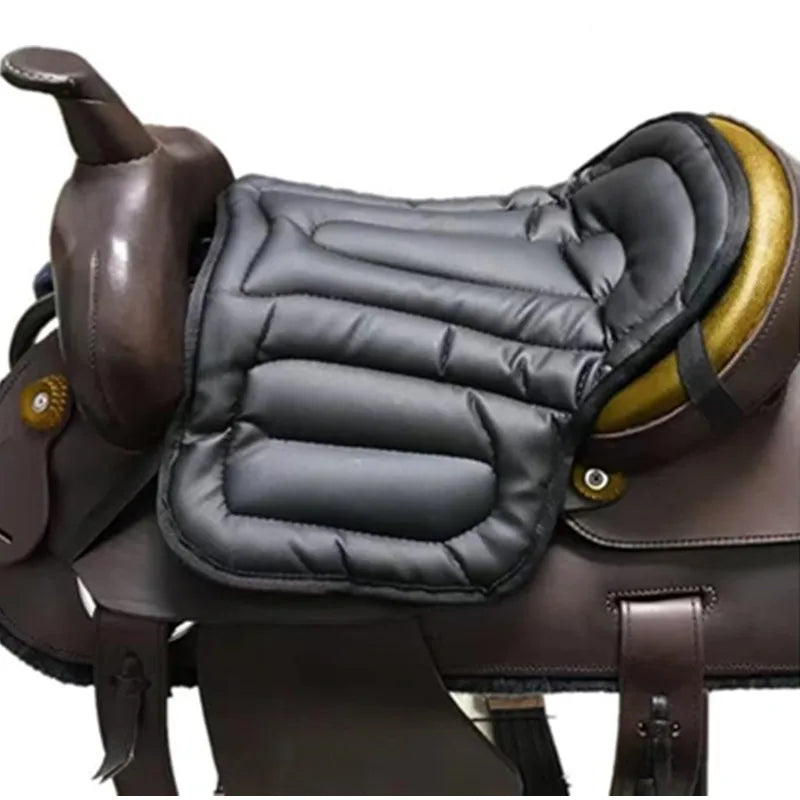 Horse Riding Saddle Pad artificial leather Shock Soft Equestrian Seat