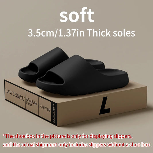EVA Anti-Slip Men's Slippers Home Thick Bottom Slippers Comfortable