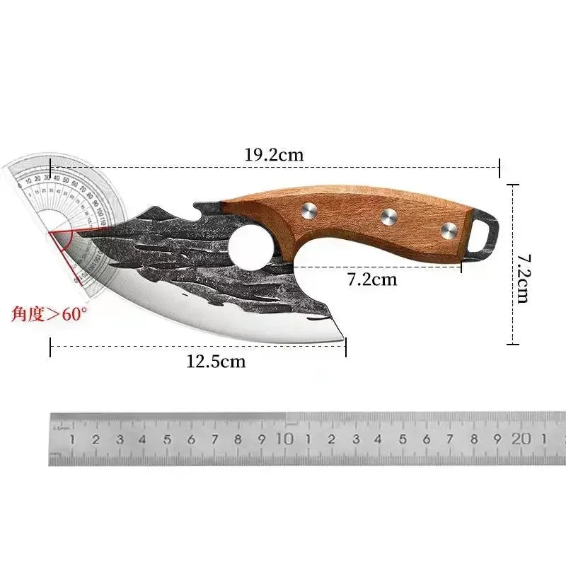 2025new  Pick Bones Dedicated Knife Hand-Forged Meat Cutting Knife