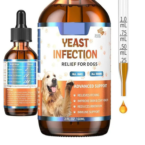 60ML 3kinds Dog Pet Drops Gentle Care Supplement To Maintain Healthy