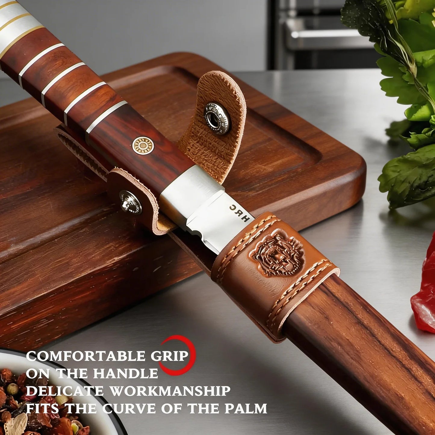 High-hardness stainless steel kitchen knife, professional fruit knife