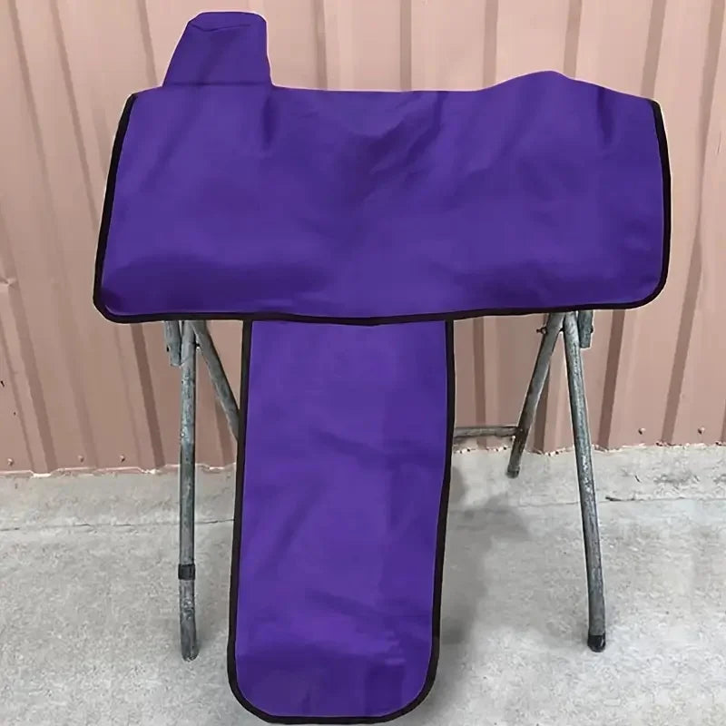 Horse Saddle Cover Dust-proof Sunlight-proof Oxford Cloth Western