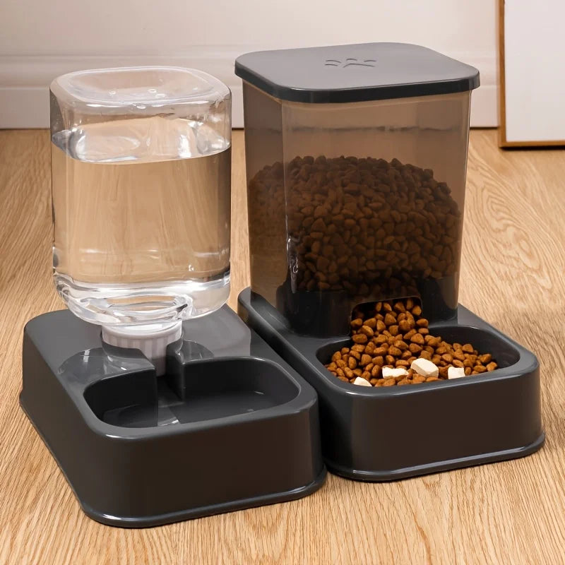 Automatic Cat and Dog Feeder with Drinker - Pet Food Bowl and Drinker
