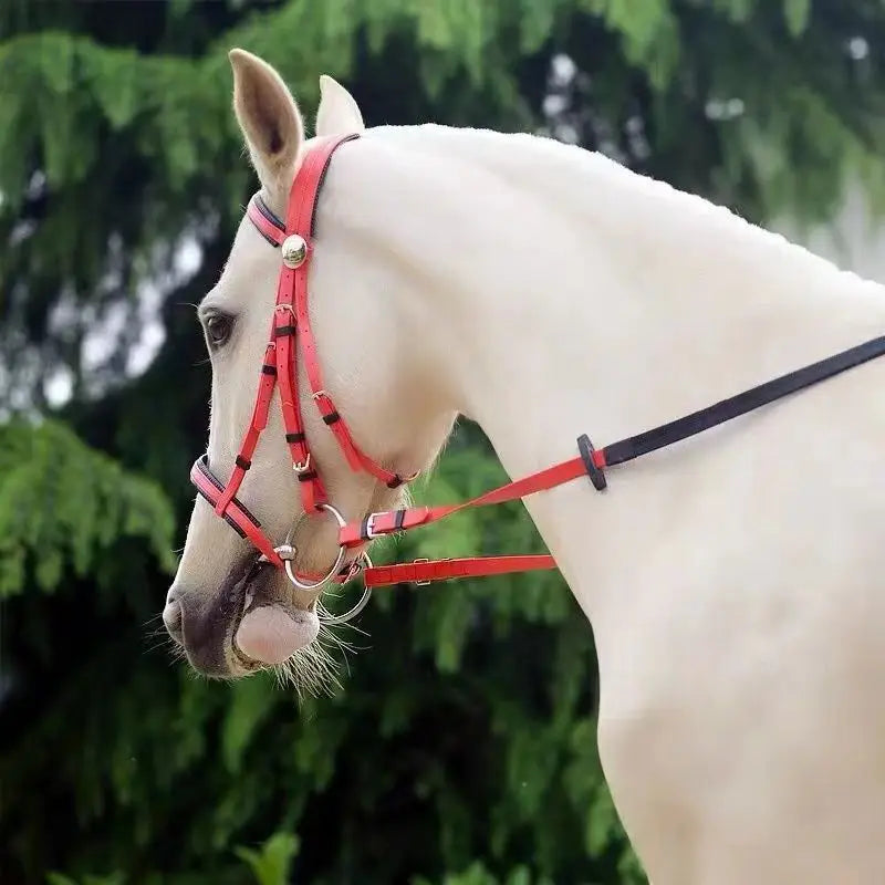 Horse Head Collar Halter Horse Riding Bridle High-quality PVC Horse