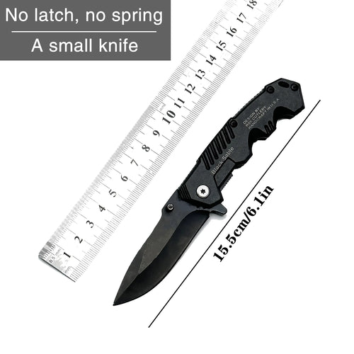 Portable Multifunctional Folding Survival Knife with Sharp Pocket