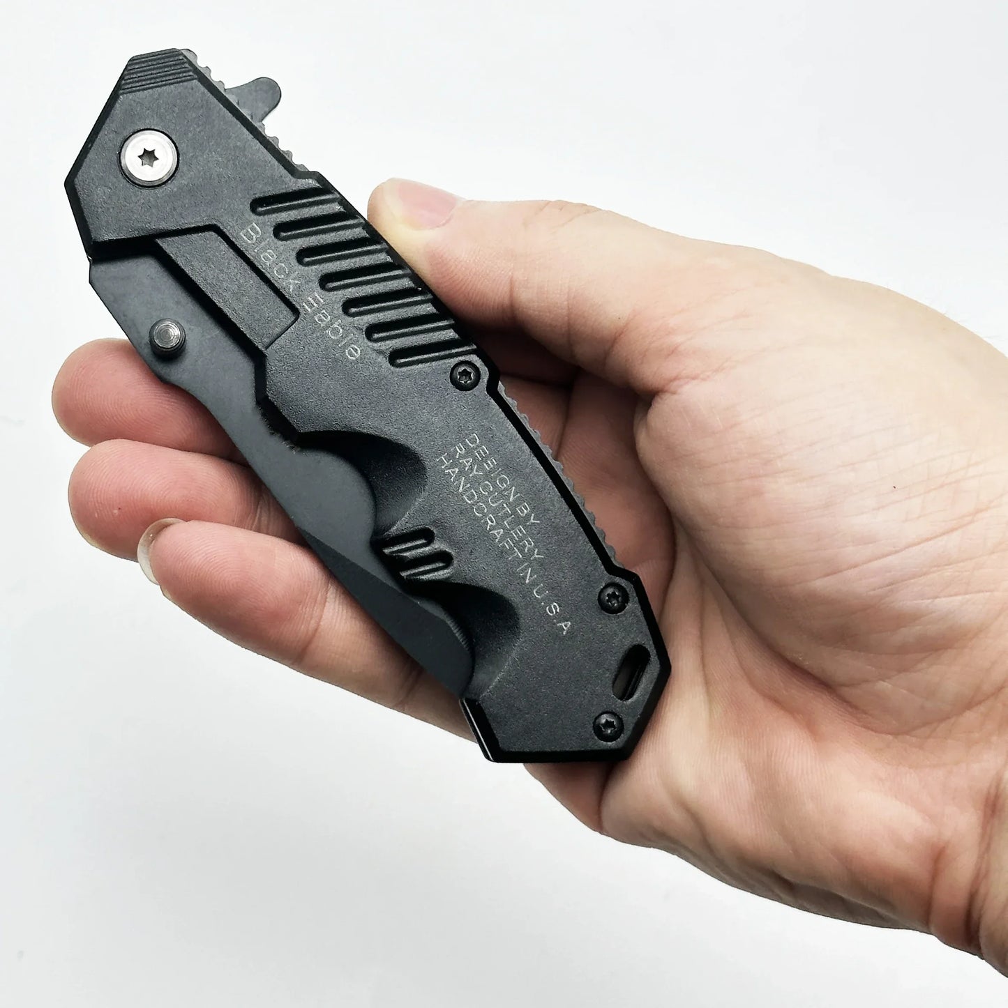 Portable Multifunctional Folding Survival Knife with Sharp Pocket