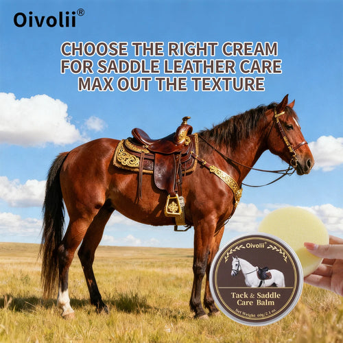 Oivolii Leather Saddle Cream Premium Deep Conditioning Restores