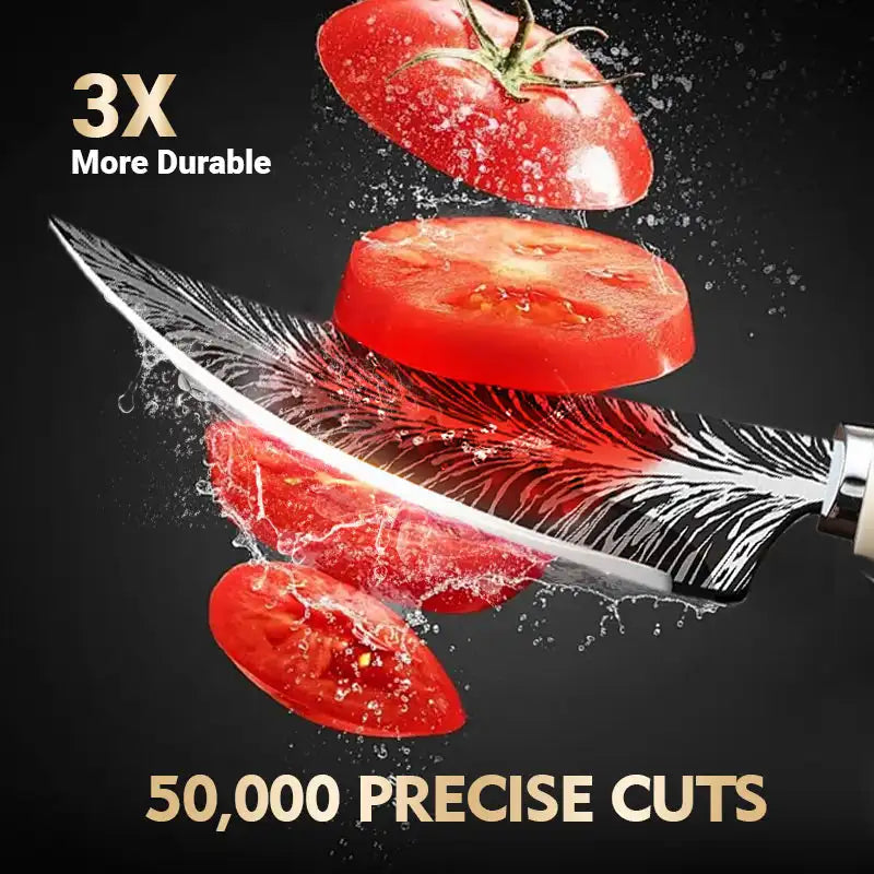 Professional stainless steel kitchen knives, multi-functional knives,