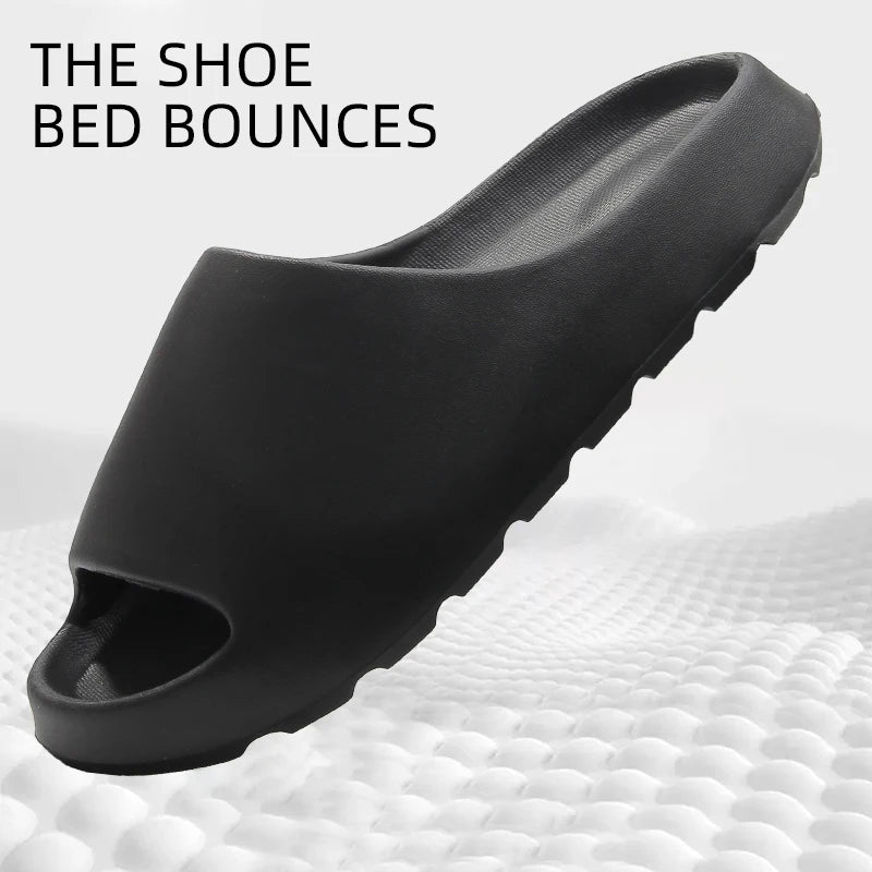 EVA Anti-Slip Men's Slippers Home Thick Bottom Slippers Comfortable