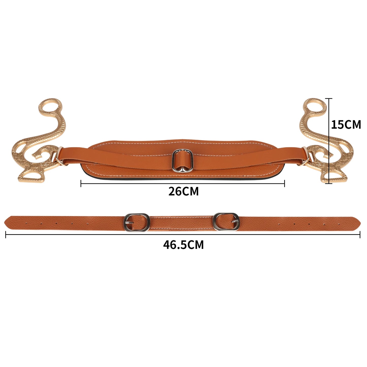 Horse Bit Bridle Hackamore Brown English Western Nose Curb Chain