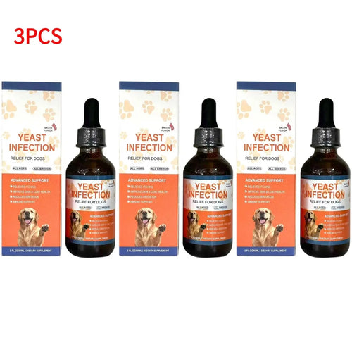 60ML 3kinds Dog Pet Drops Gentle Care Supplement To Maintain Healthy