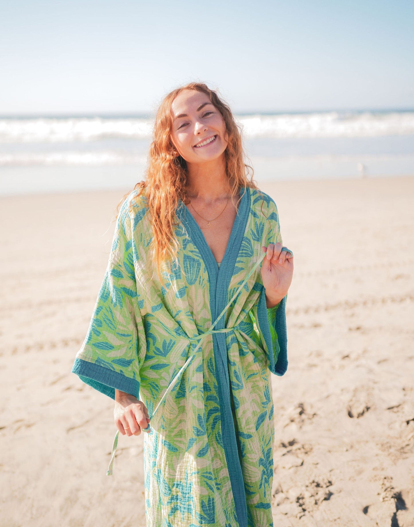 Turkish Muslin Cotton Kimono Robe