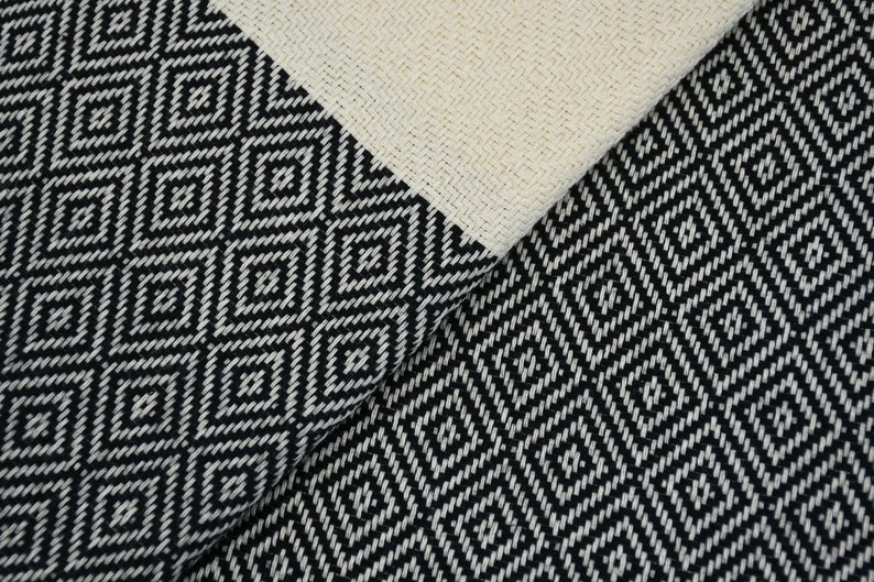 Venice Black Turkish Towel