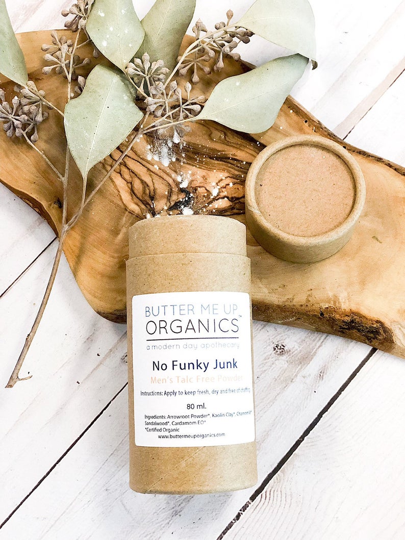 Organic Talc-Free Body Powder