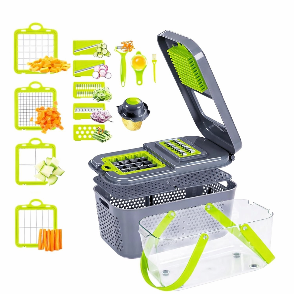 14-in-1 Vegetable Chopper with Container