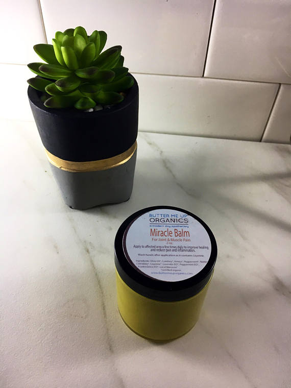 Organic Warming Herbal Massage Salve