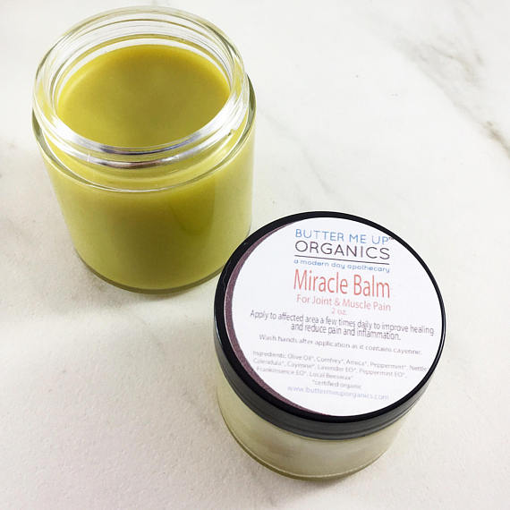 Organic Warming Herbal Massage Salve
