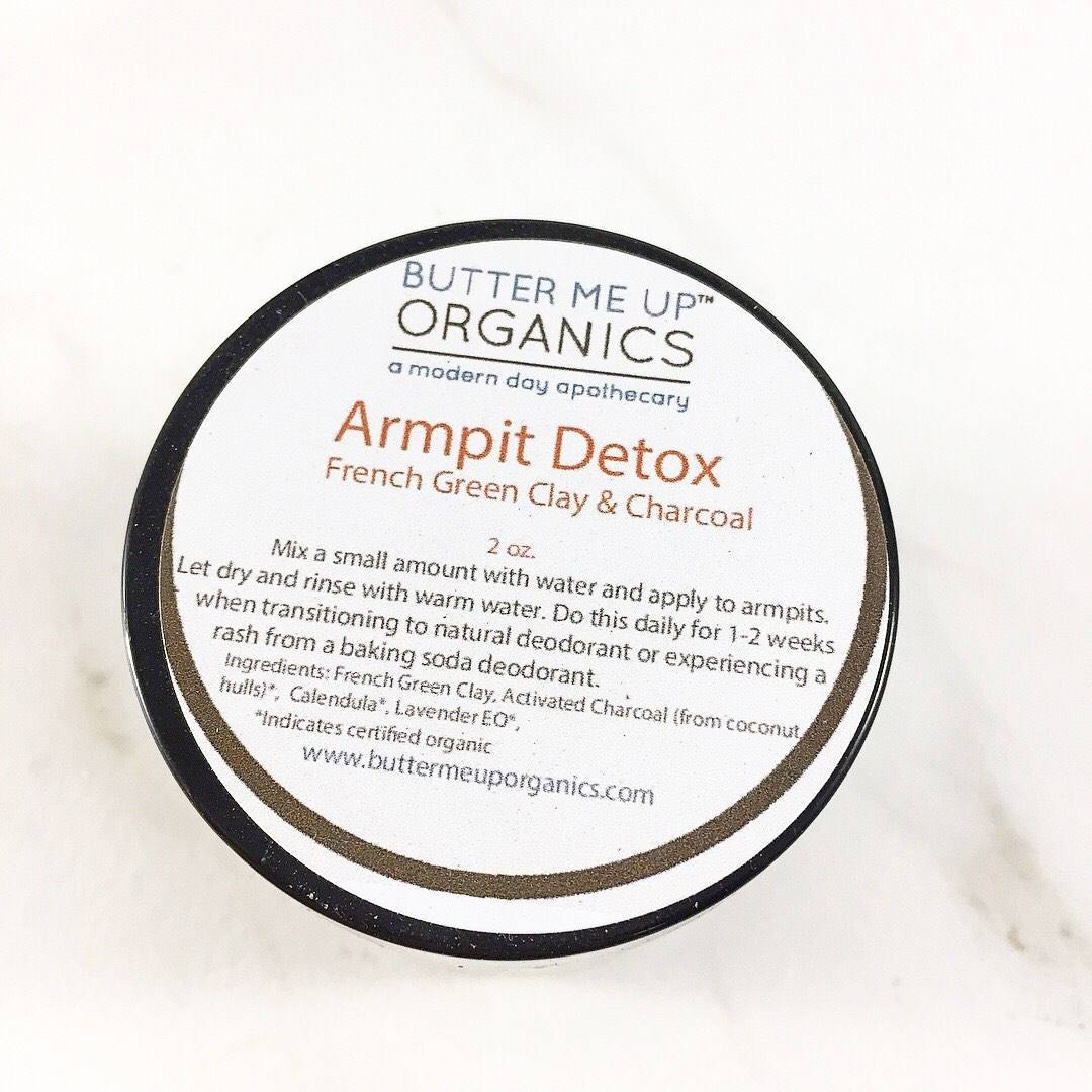 Organic Underarm Clay Mask-Armpit Detox