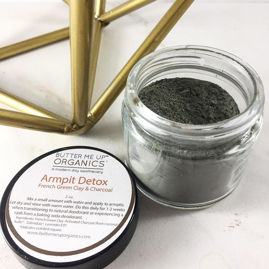 Organic Underarm Clay Mask-Armpit Detox