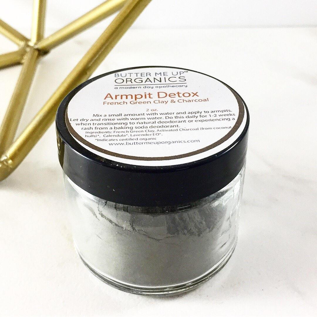 Organic Underarm Clay Mask-Armpit Detox
