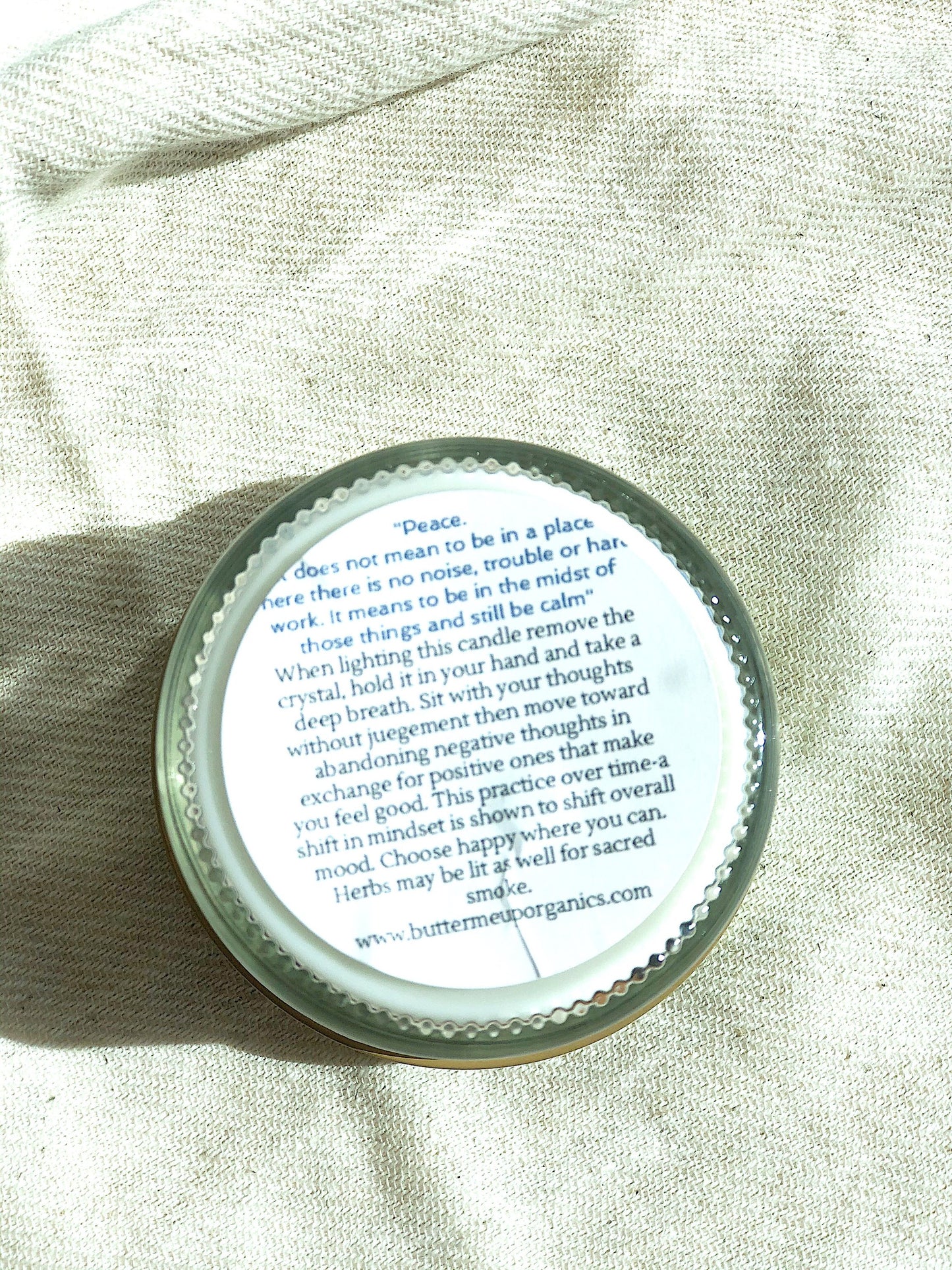 Peace & Stillness Botanical Candle
