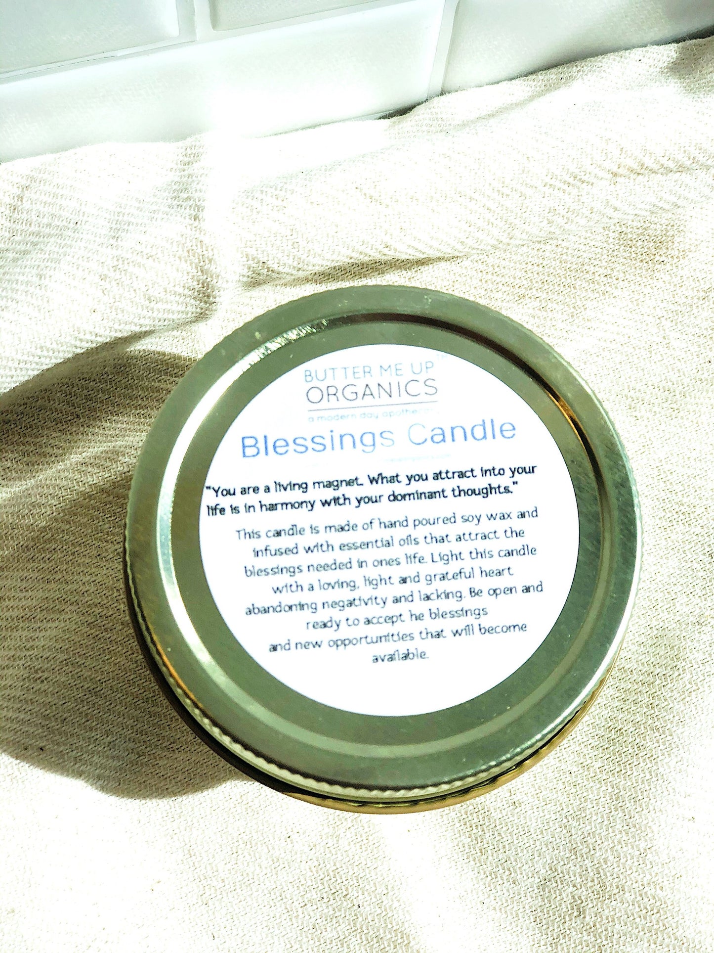 Blessings & Gratitude Botanical Candle