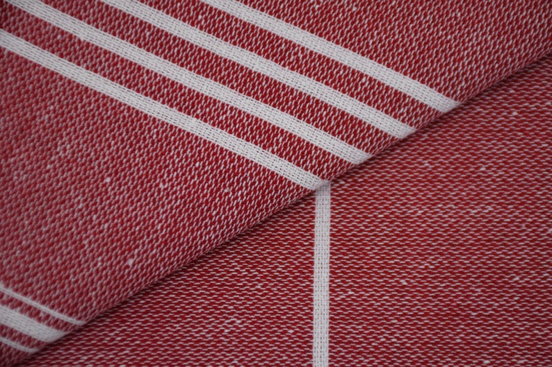 Red Monaco Turkish Cotton Towel